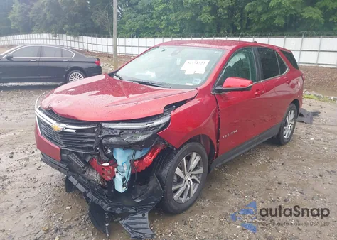 2023 Chevrolet Equinox Fwd Lt из США, поврежденный, VIN 3GNAXKEG6PL108693